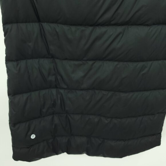 Lululemon All Days Goose Down Stretchy Wind/Water Resistant Puffer Vest 8 Black - Picture 15 of 16